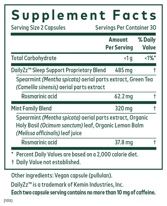 Somni-Mint Rosmarinic Complex
