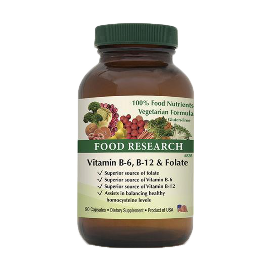 Vitamin B-6, B-12 & Folate