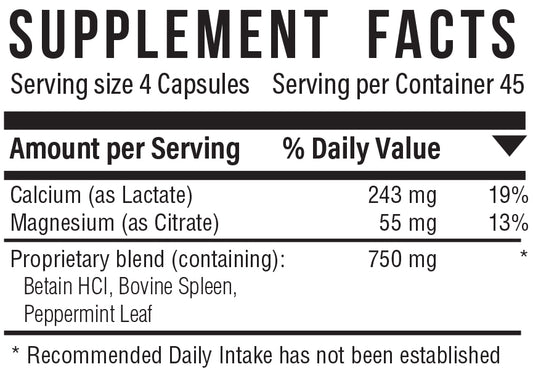 Calcium Lactate +