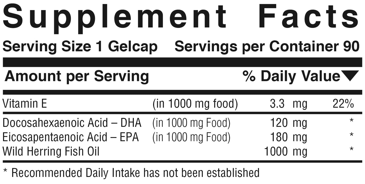 Omega 3 / EPA / DHA