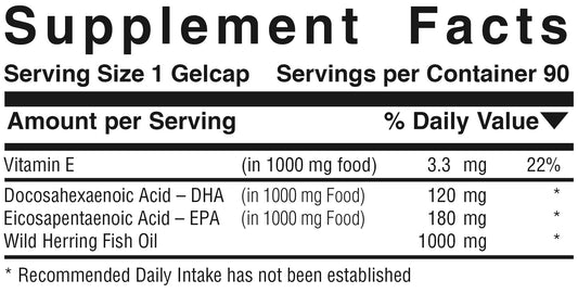Omega 3 / EPA / DHA