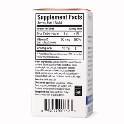 Prevagen® Regular Strength Orange Flavor Chewables 10mg, 30count