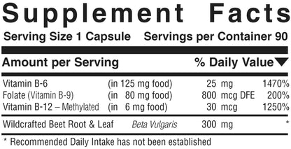 Vitamin B-6, B-12 & Folate