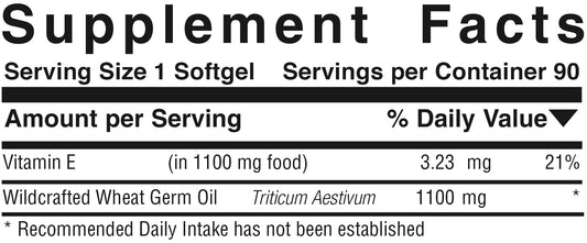 Wheat Germ Oil E